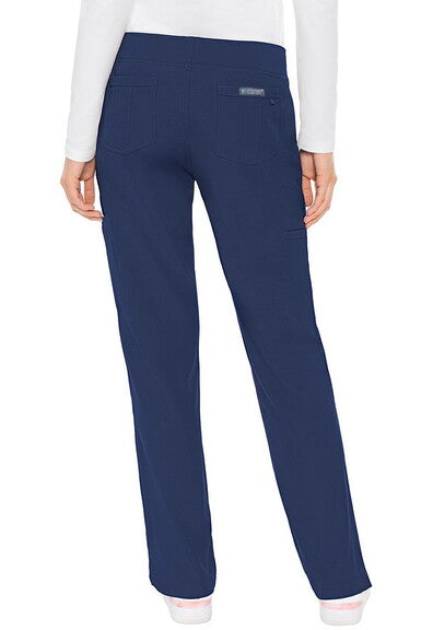 Med Couture 8744 Med Couture Energy Yoga 2 Cargo Pocket Pant-Navy