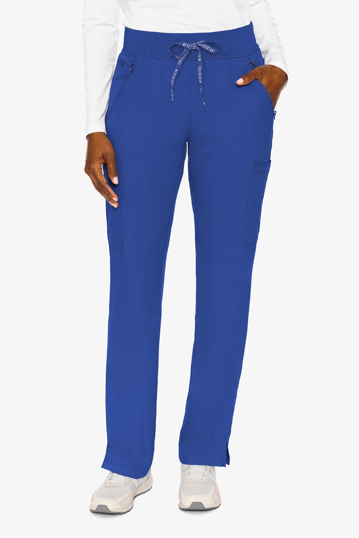 Med Couture 2702 Insight Zipper Pant- Royal Blue